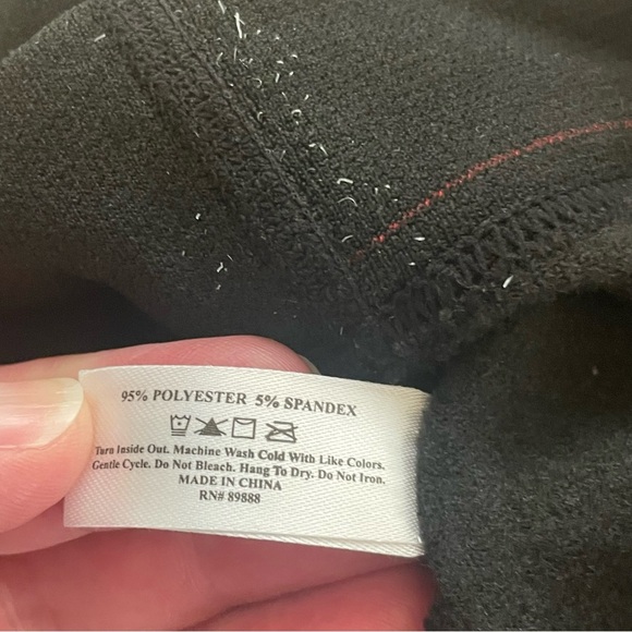 Timberland L/XL Black Footless Tights - Picture 6 of 6